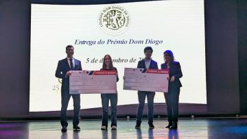 Colégio D. Diogo de Sousa celebrou mérito dos seus dois melhores finalistas