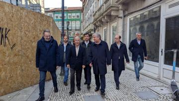 Marques Mendes assistiu à Parada de Natal em Braga