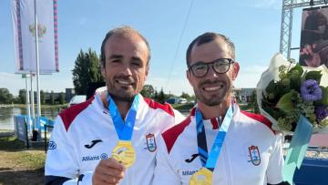 Canoístas José Ramalho e Fernando Pimenta tetracampeões do Mundo de K2 maratonas