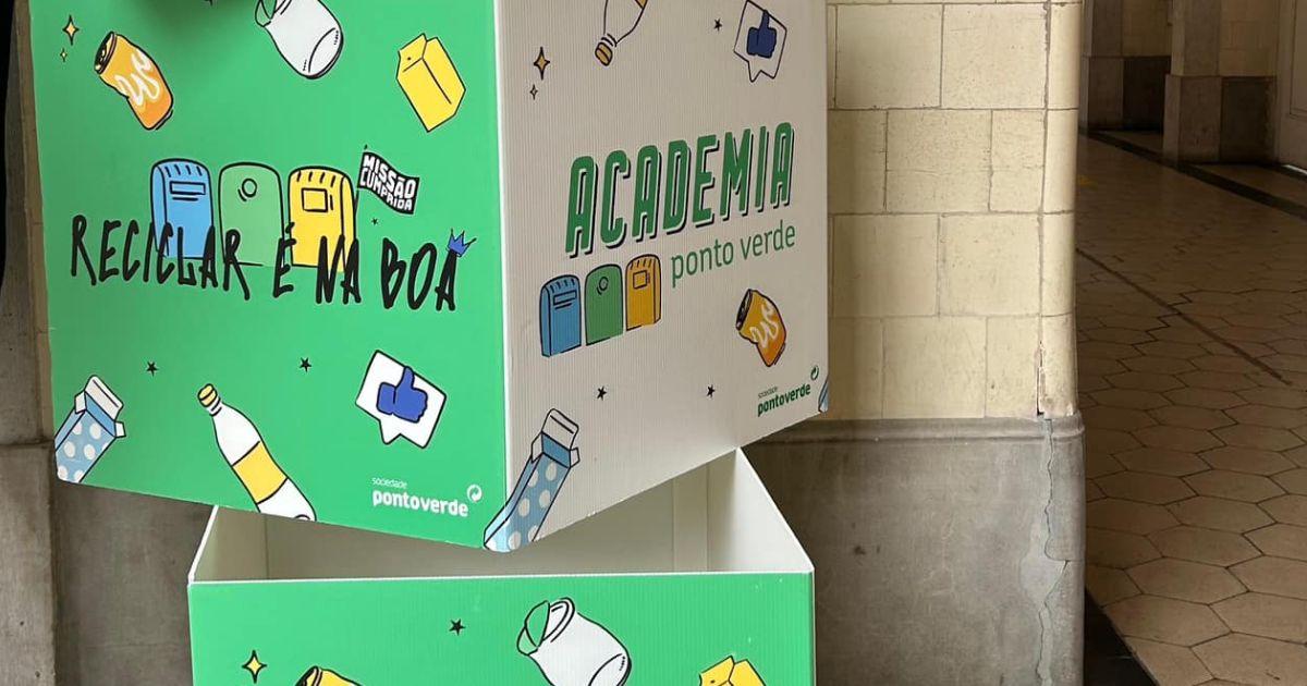 Academia Ponto Verde traz a Braga o roadshow 'Reciclar é na Boa' para promover a reciclagem nas escolas