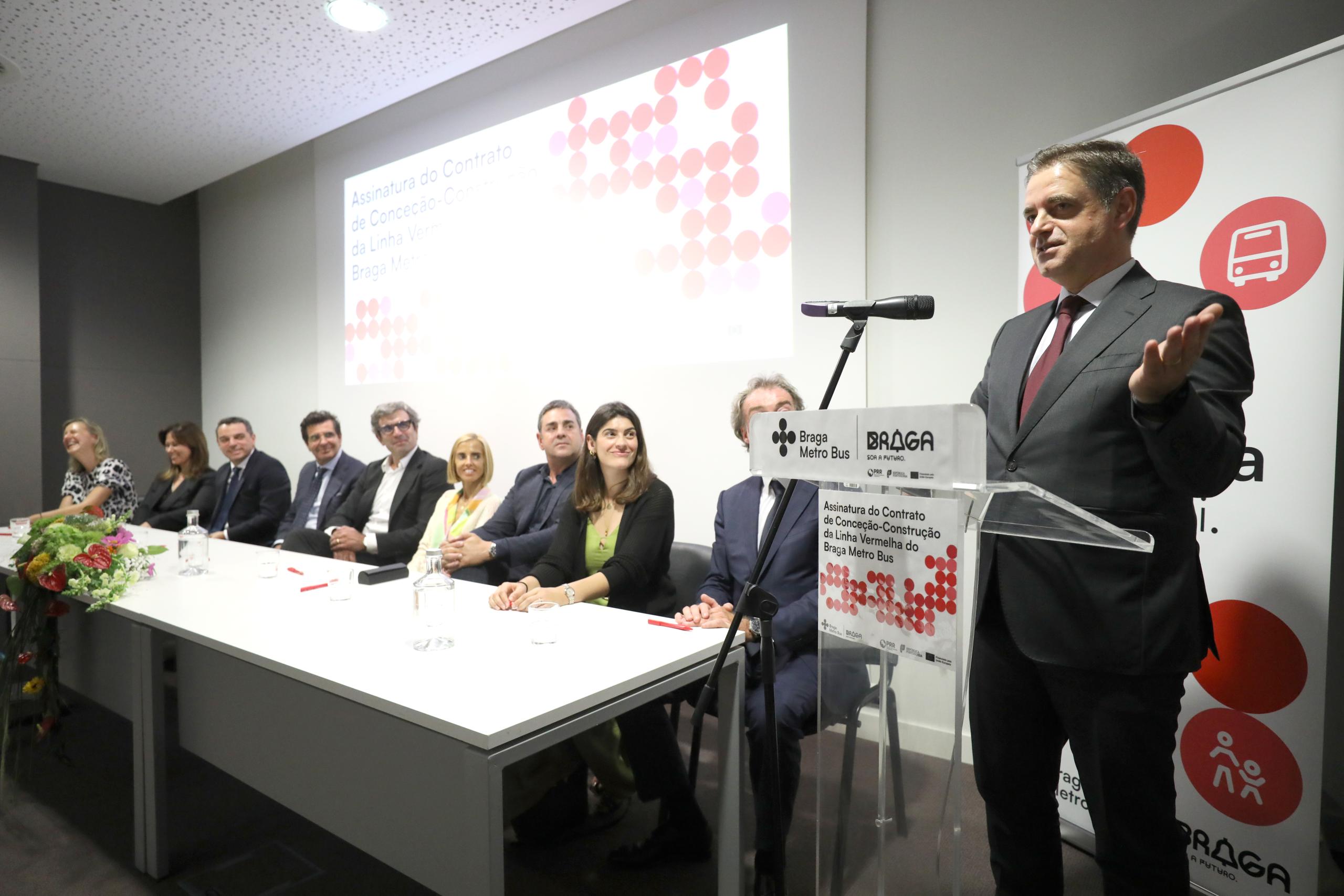 Braga já tem contrato assinado para avançar com obras do BRT