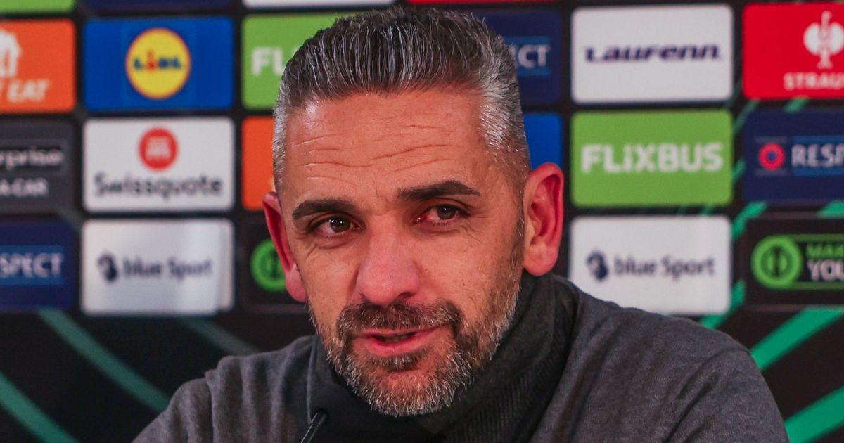 Rui Borges diz que consistência é o maior desafio para o Vitória ante o Rio Ave