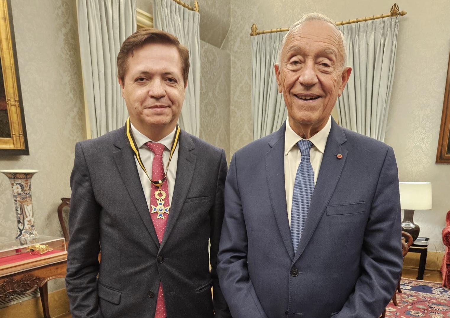 Joaquim Mota e Silva distinguido com Comenda da Ordem de Mérito