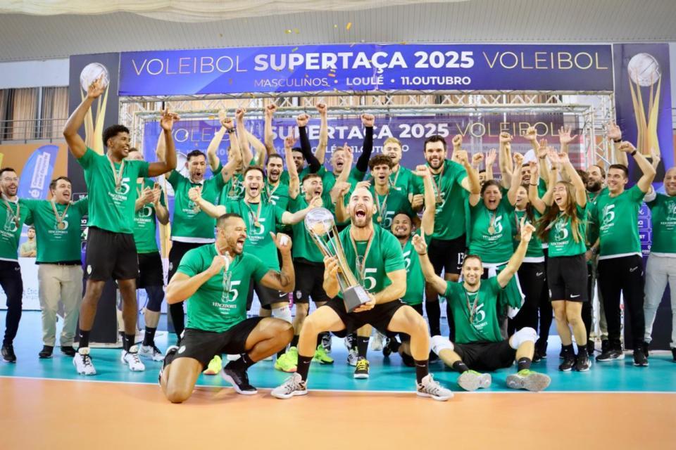 Sporting bate Benfica e conquista quinta Supertaça de voleibol