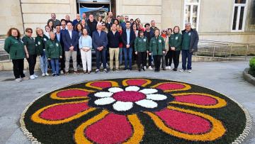 União transfronteiriça reforça tradição dos tapetes do Corpo de Deus