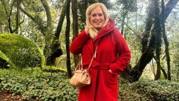 Teresa Guilherme aproveita passagem por Braga para visitar o Bom Jesus e apresenta espetáculo no Fórum