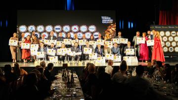 Márcio Lopes e Renato Cunha premiados na Gala Paixão Pelo Vinho
