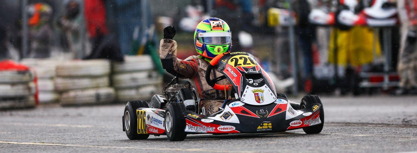 Kiko Correia é Bicampeão Nacional de Karting
