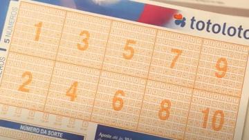 Confira a chave do totoloto que não valeu mais do que o terceiro prémio
