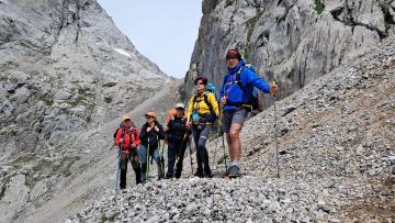 Amigos da Montanha percorrem Picos da Europa