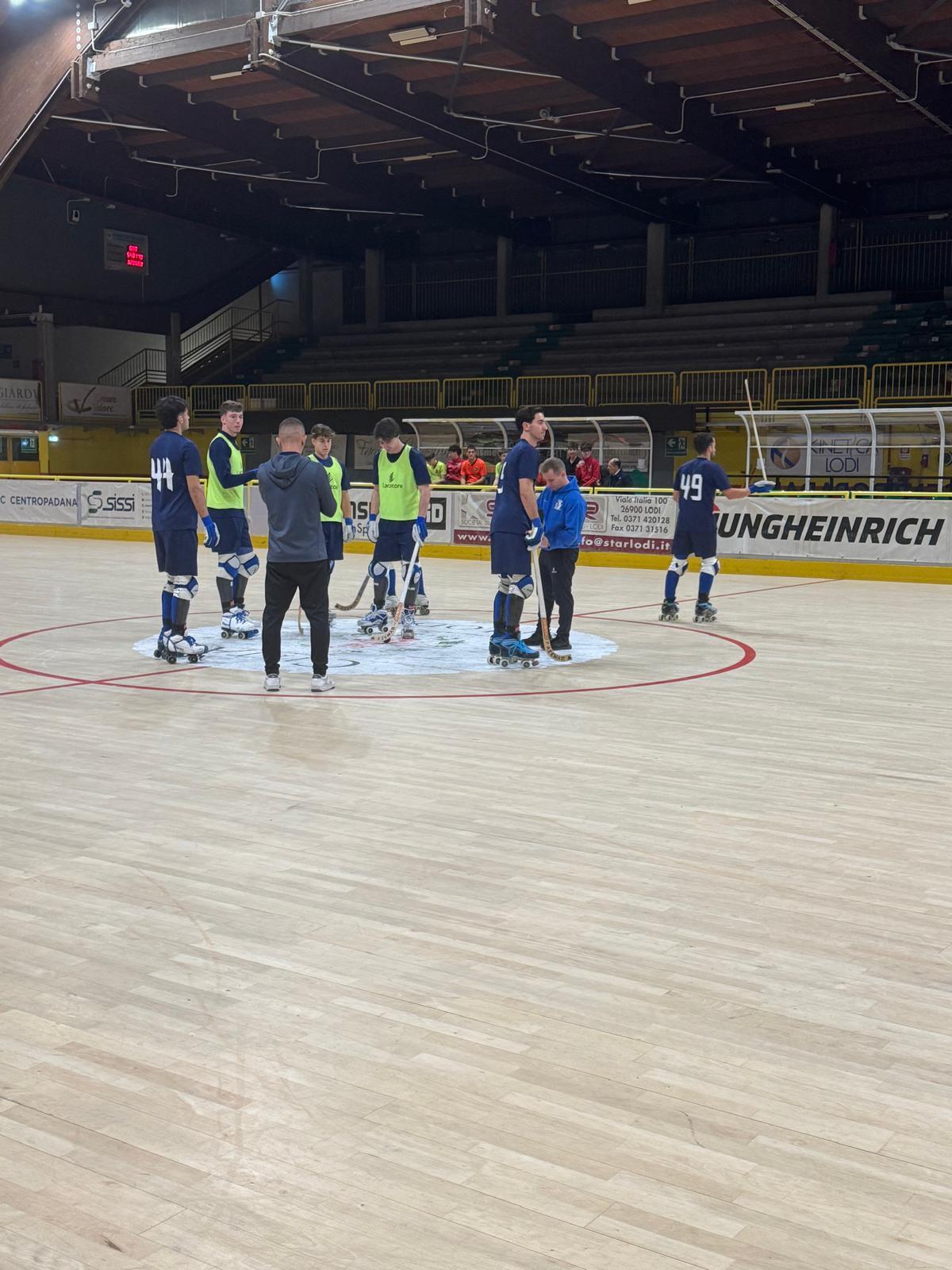 HC Braga fez treino de adaptação no pavilhão do Lodi