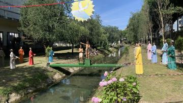 Paróquia de Santo Adrião restaurou imagens dos quadros bíblicos no rio Este