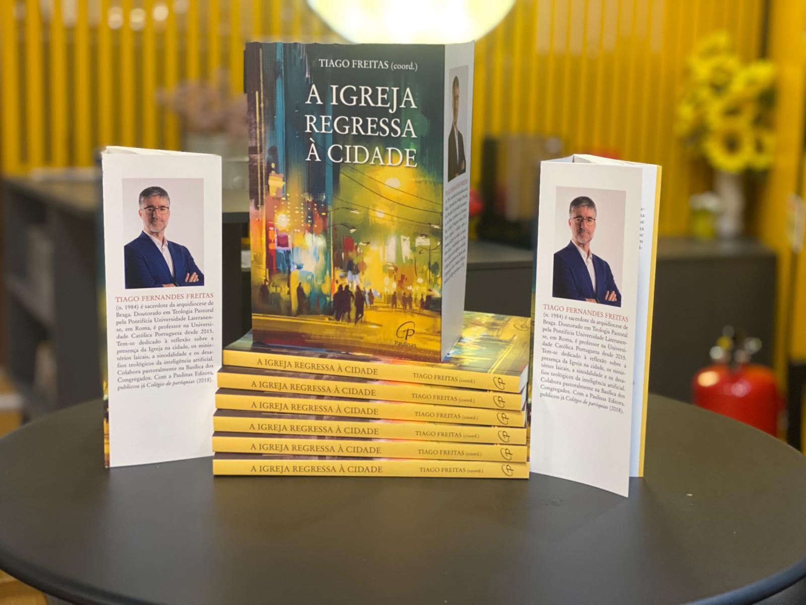 Publicado livro  “A igreja regressa à cidade”, coordenado pelo padre Tiago Freitas