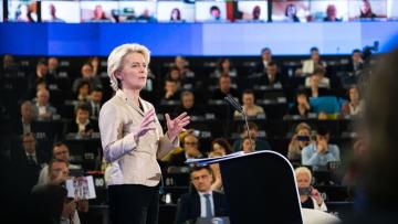 MNE congratula-se com reeleição de Ursula von der Leyen à frente da Comissão Europeia