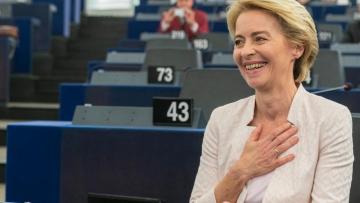 Von der Leyen pede UE “unida, pacífica e próspera” no Dia da Europa