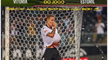 Vitória SC consegue reviravolta frente a Estoril Praia reduzido a 10
