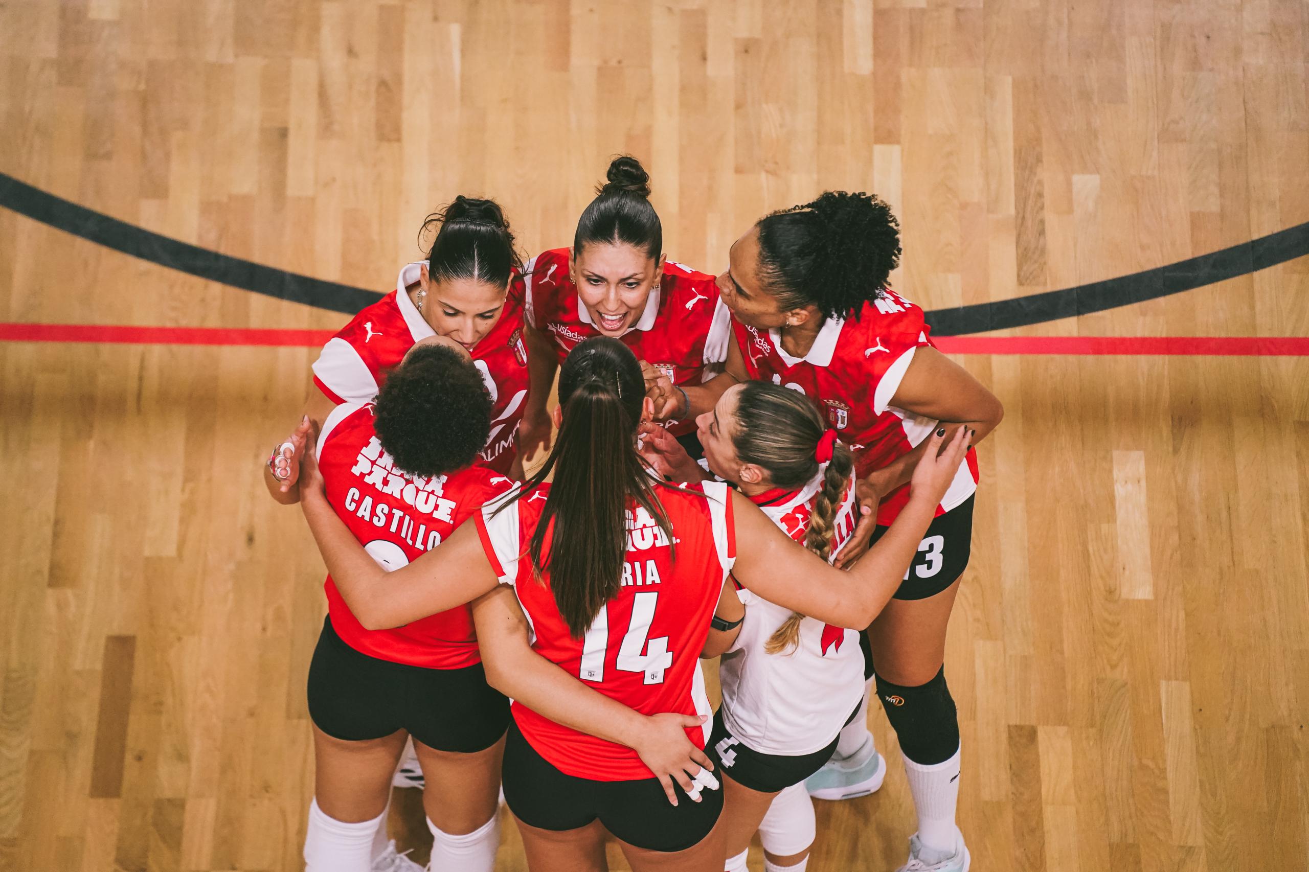 Voleibol feminino do SC Braga estreia-se na Taça CEV Challenge frente às espanholas do Haro Rioja
