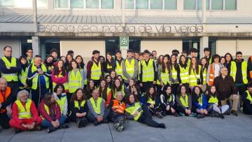 Peregrinação a Santiago de Compostela já é uma tradição de finalistas em Vila Verde