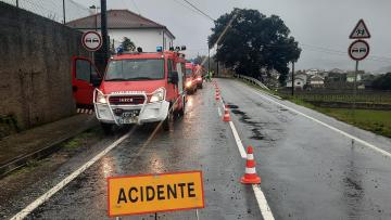 Despiste na EN101 em Monção provoca dois feridos