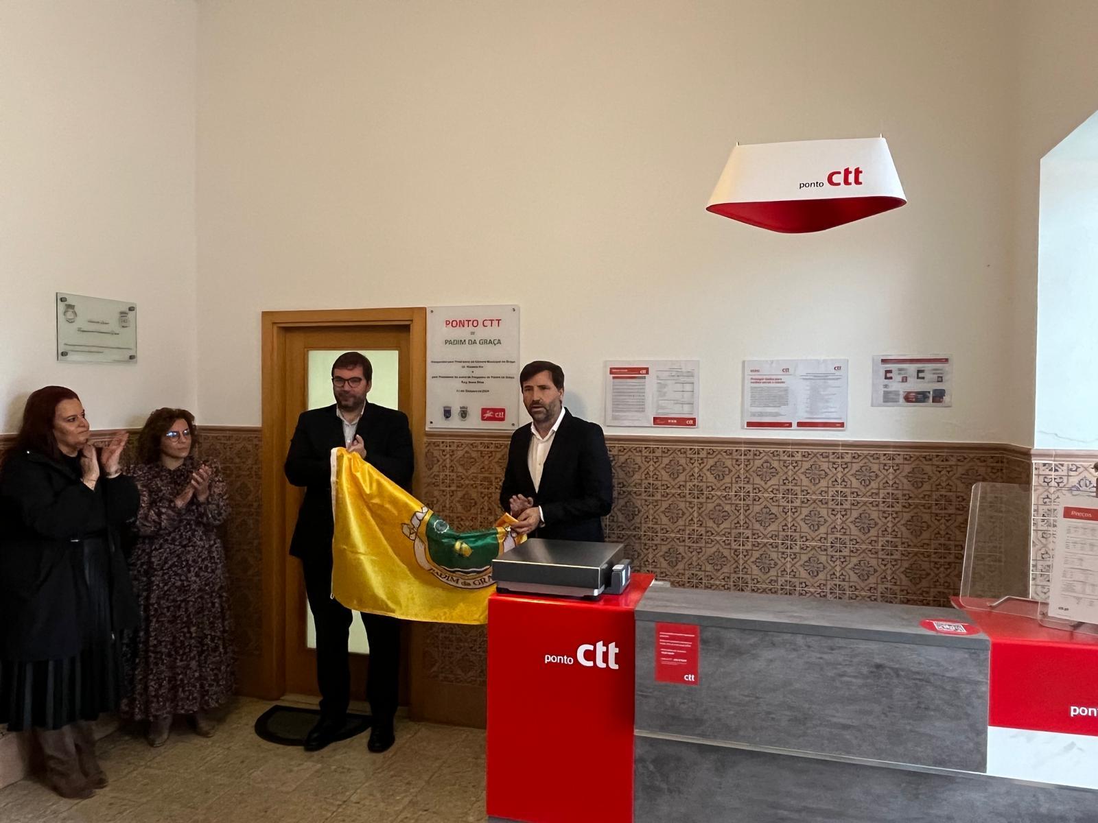 Novo ponto CTT em Padim da Graça