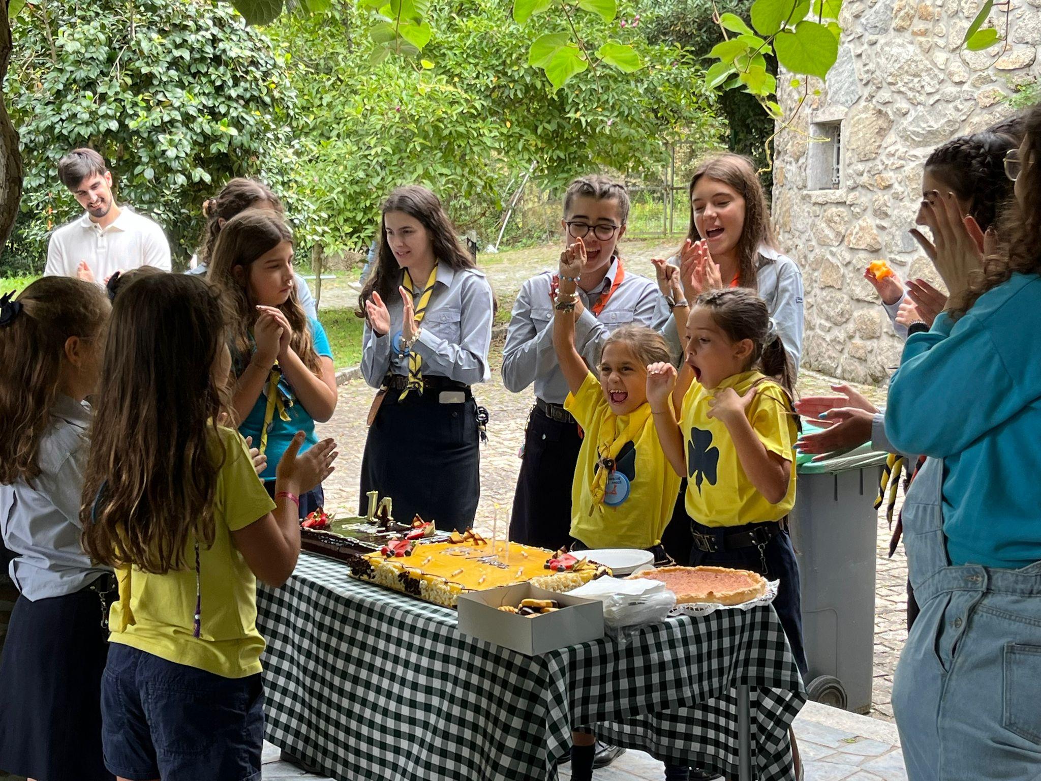 Guias de Adaúfe celebram 45 anos com acampamento  e participação das famílias
