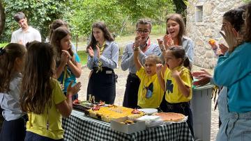 Guias de Adaúfe celebram 45 anos com acampamento e participação das famílias