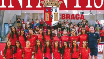 SC Braga conquista título de campeão regional de voleibol em infantis
