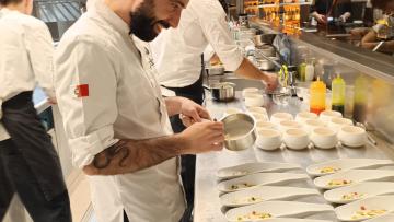 Estrela Michelin e rapper americano proporcionaram jantar de requinte no Palatial de Braga