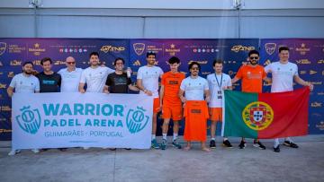 Warrior Padel Arena conquista prata nas Series Nacionales de Padel