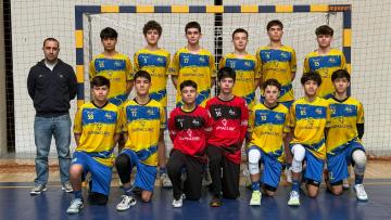 Equipa de Sub-16 do Xico Andebol garante lugar no top quatro do Campeonato Nacional