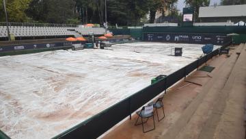 Jogos da manhã do Braga Open adiados devido à chuva